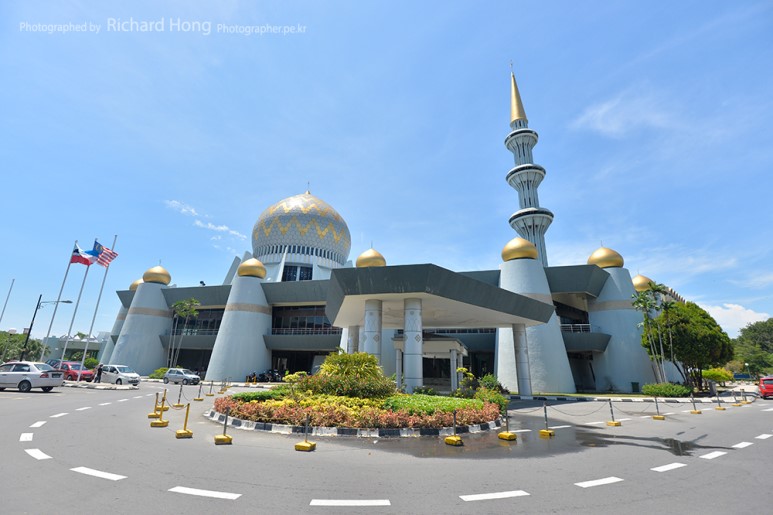 코타키나발루 이슬람 사원 - 골드 모스크, 블루 모스크, 핑크 모스크