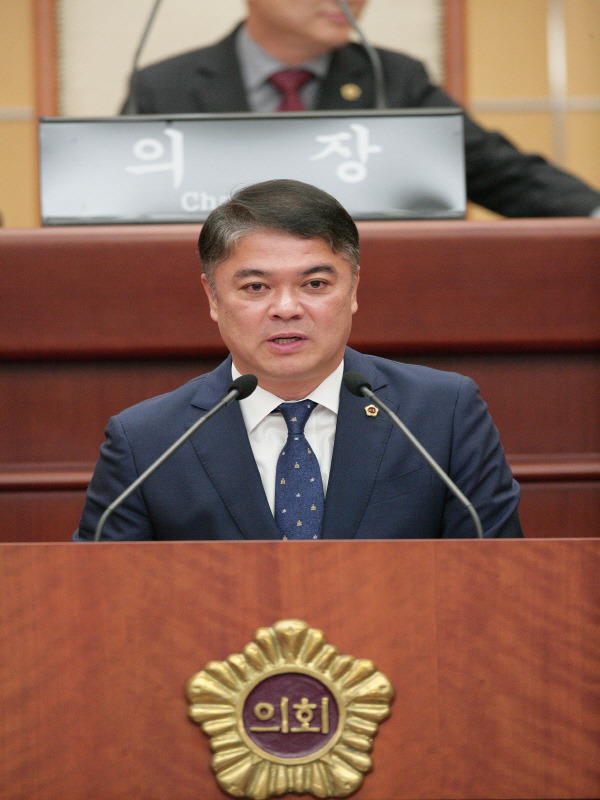 김대중 도의원“도 공유재산 관리부실 지적, 관리·운영 개선책 마련”촉구